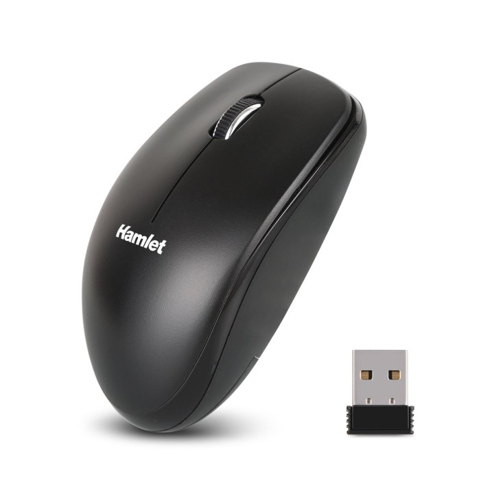 HAMLET MOUSE WIRELESS 2.4GHZ 1000DPI 3 TASTI  SCROLL